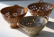 Wattlefield Pottery Colanders