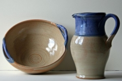 Wattlefield Pottery Bowl and Jug