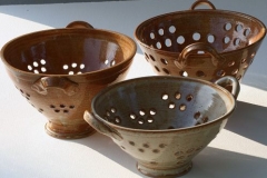 Wattlefield Pottery Colanders